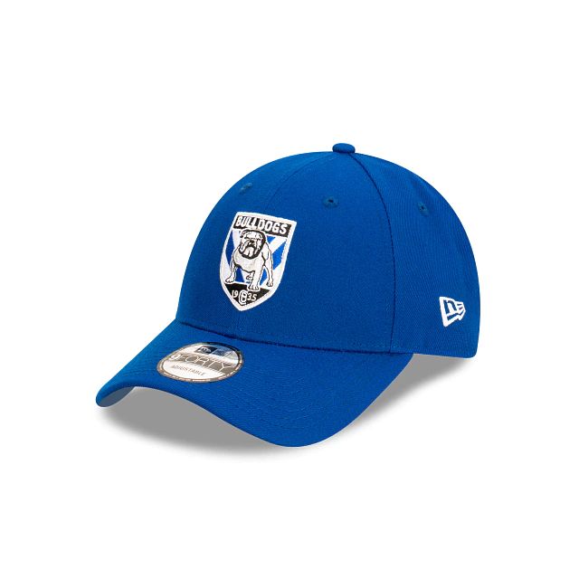 NRL Canterbury Bankstown Bulldogs Official Team Colours 9Forty Snapback (SQR8018) - Blue New Era Caps